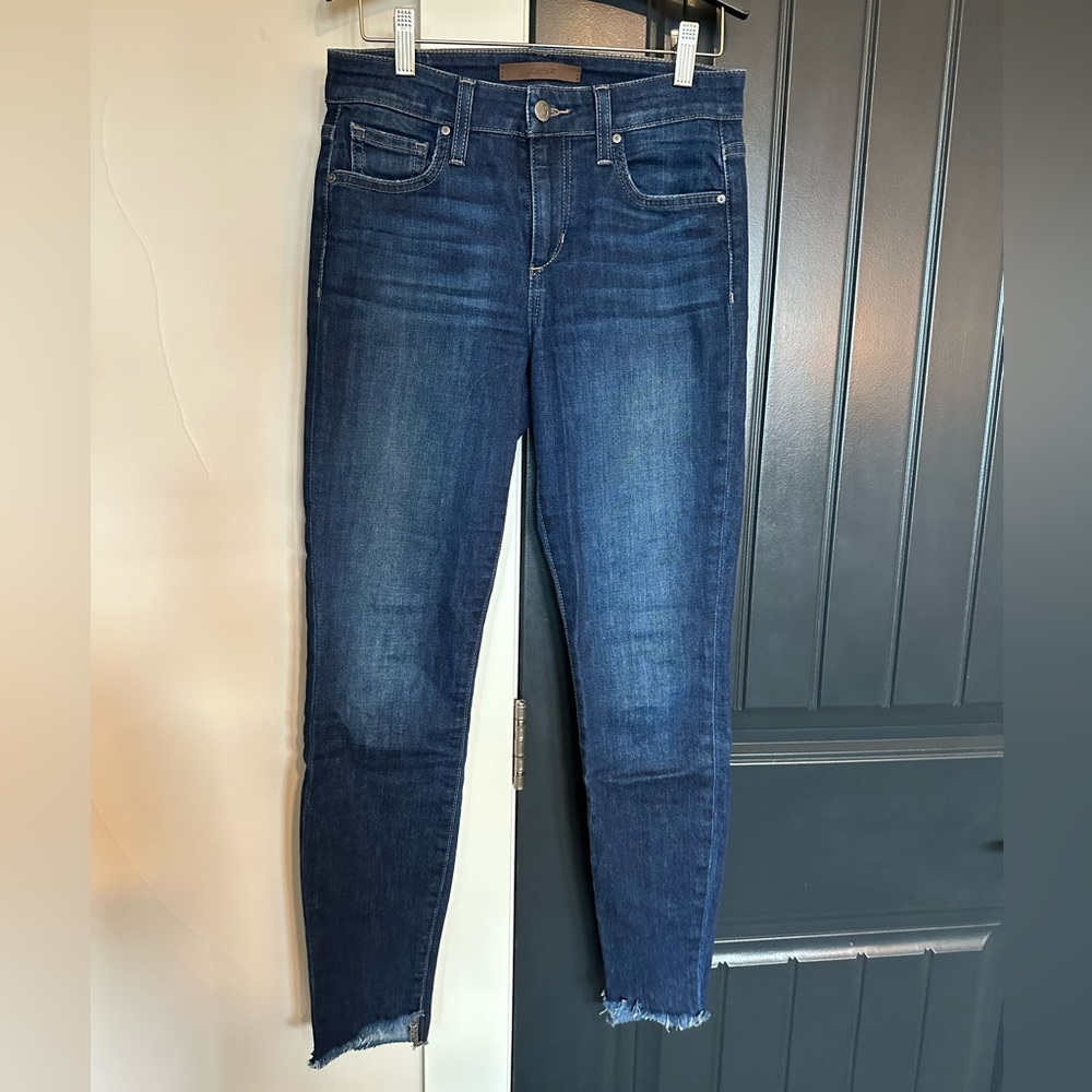 Joes High Rise Raw Edge Denim PantsSize 25